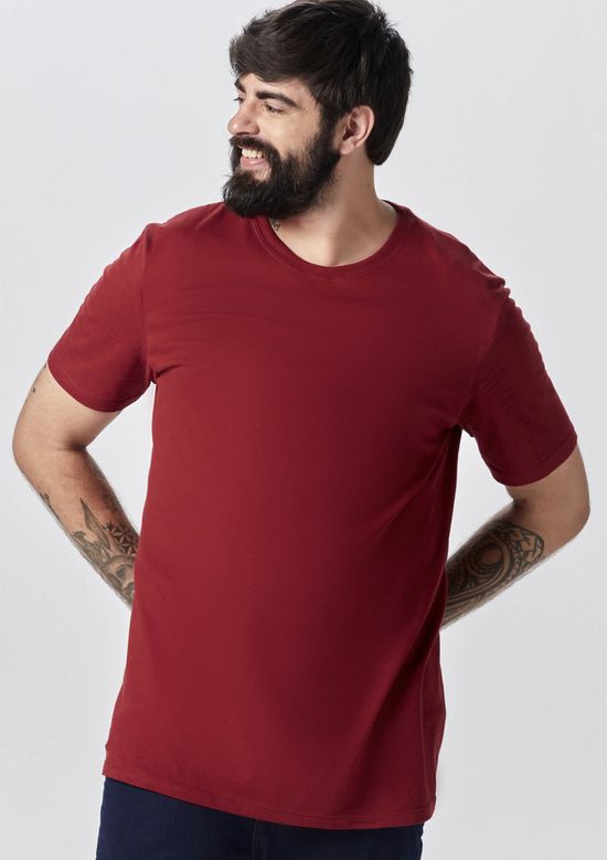 Foto do produto: Camiseta Básica Unissex Manga Curta World - Vermelho