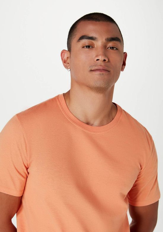 Foto do produto: Camiseta Básica Unissex Mangas Curtas World - Laranja