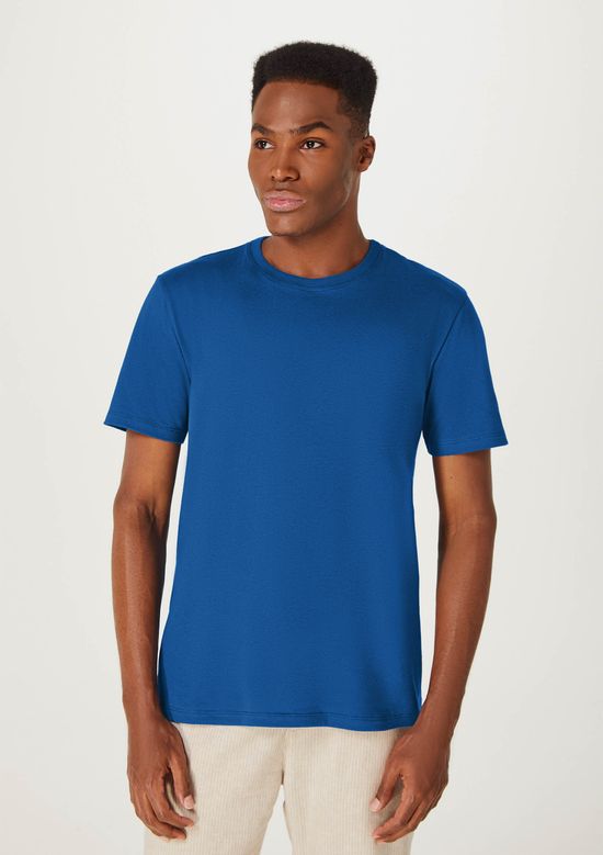 Foto do produto: Camiseta Básica Unissex Manga Curta World - Azul