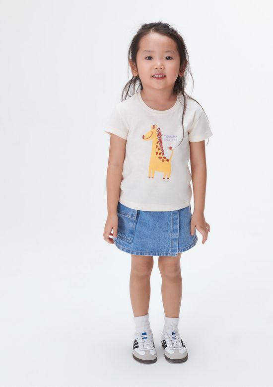 Foto do produto: Blusa Infantil Menina Toddler Com Estampa - Rosa