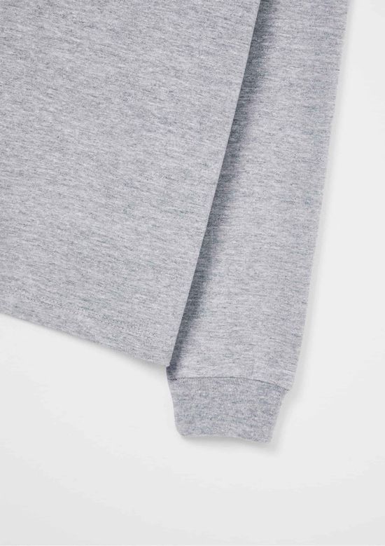 Foto do produto: Camiseta Básica Infantil Menino Manga Longa - Cinza