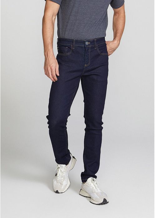 Calça Jeans Masculina Skinny - Azul Escuro