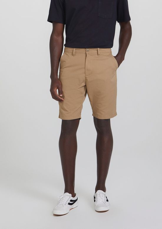 Foto do produto: Bermuda Básica Masculina Chino - Marrom