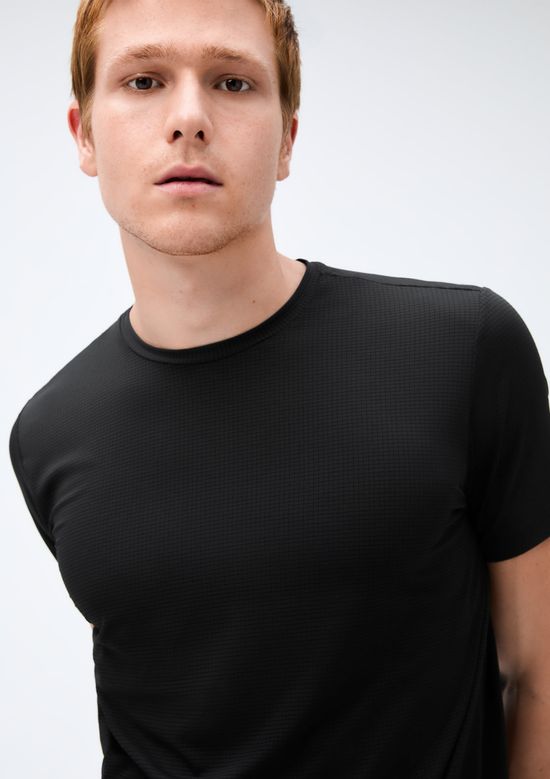 Foto do produto: Camiseta Esportiva Masculina Fresh Secagem Rápida - Preto