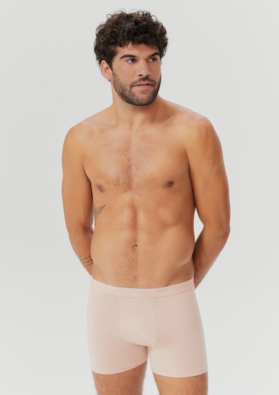 Foto do produto: Cueca Boxer Com elástico Personalizado - Rosa