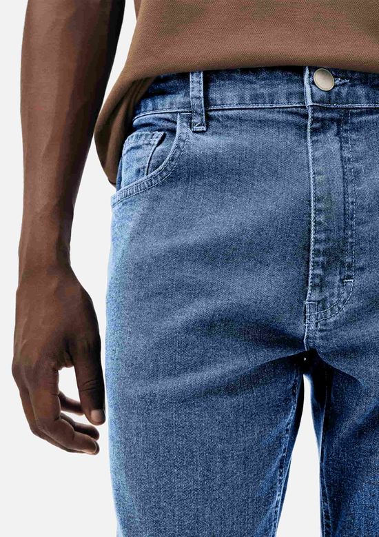 Foto do produto: Calça Masculina Slim em Jeans - Azul