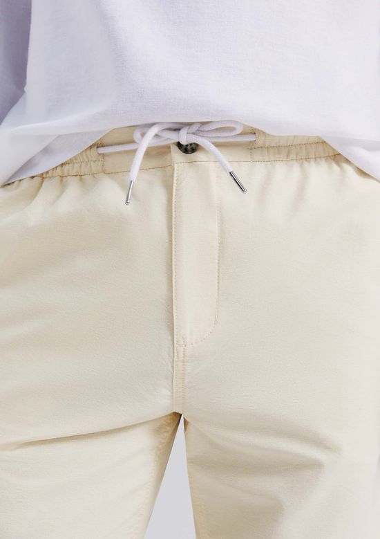 Foto do produto: Bermuda Masculina Reta Fio Tinto - Off white