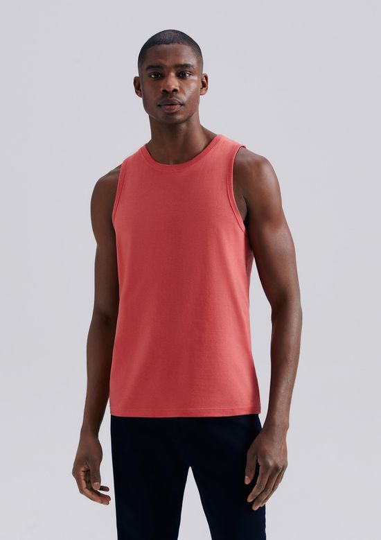 Foto do produto: Regata Masculina Em Malha - Vermelho
