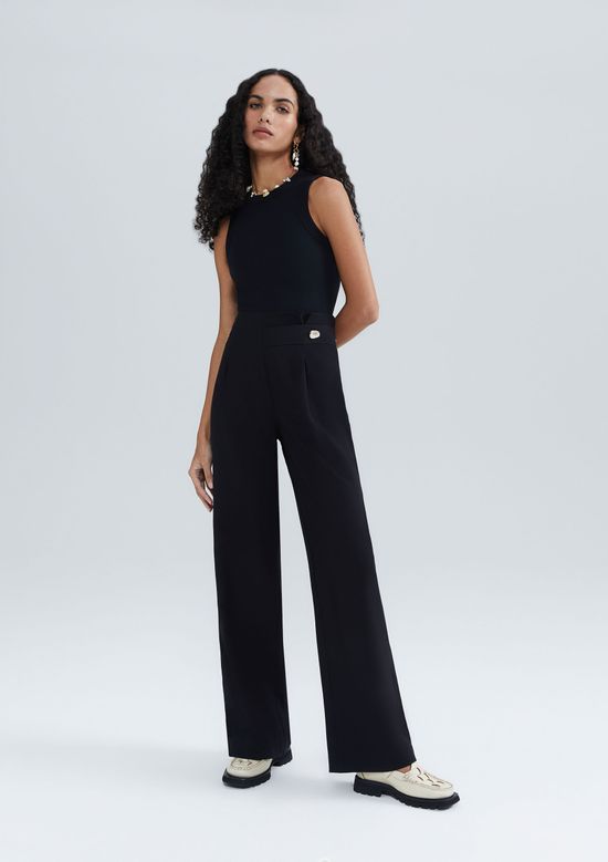 Foto do produto: Regata Básica Feminina Slim Neck - Preto