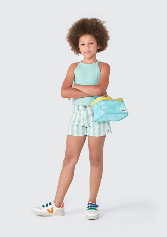 Foto do produto: Regata Básica Infantil Menina em Ribana - Verde