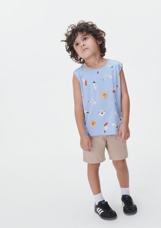 Foto do produto: Regata Infantil Menino Toddler - Azul