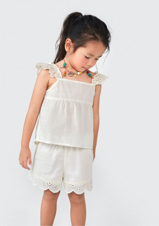 Foto do produto: Regata Infantil Menina Toddler - Amarelo
