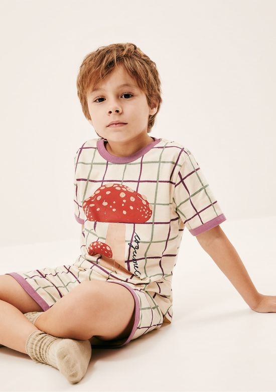 Foto do produto: Pijama Infantil Unissex Estampado Hering Kids + Renata Vanzetto - Off white