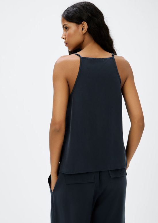 Foto do produto: Regata Feminina Decote V - Azul