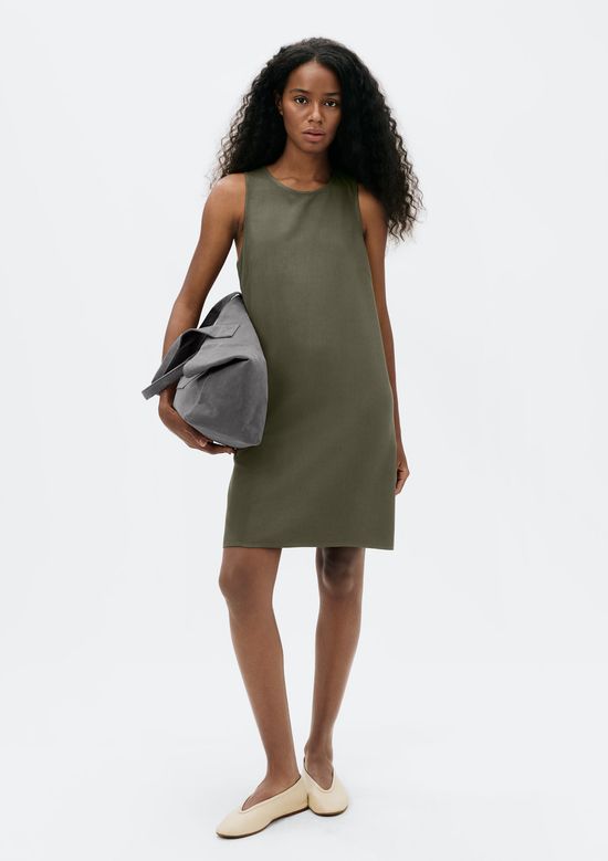 Foto do produto: Vestido Curto Em Viscose - Verde