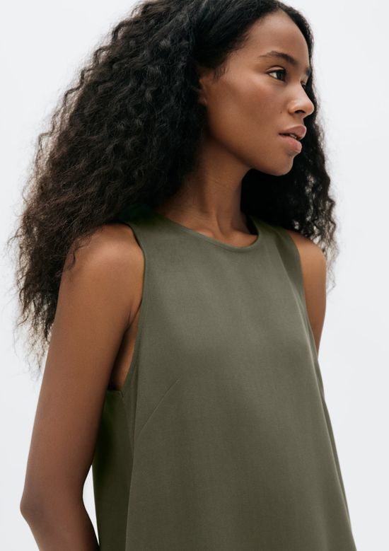 Foto do produto: Vestido Curto Em Viscose - Verde
