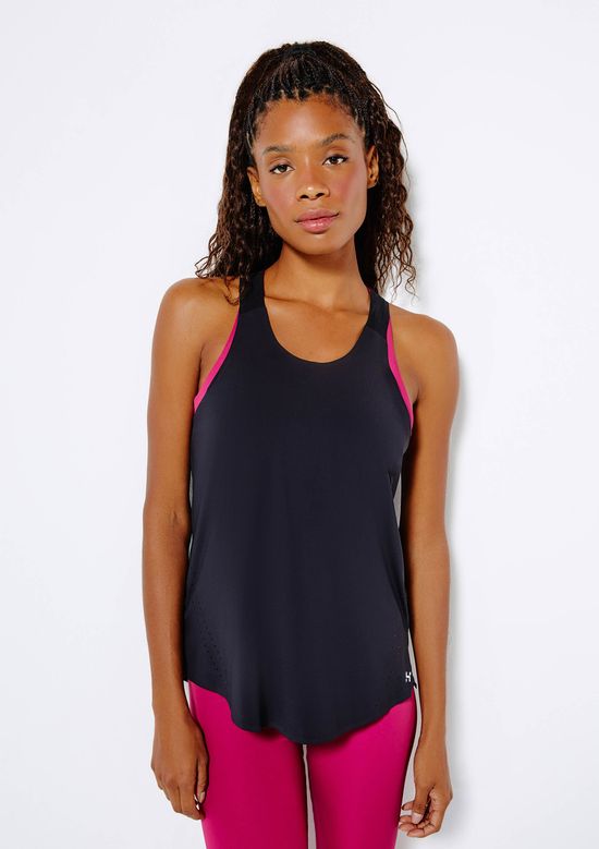 Foto do produto: Regata Esportiva Feminina Selada - Preto