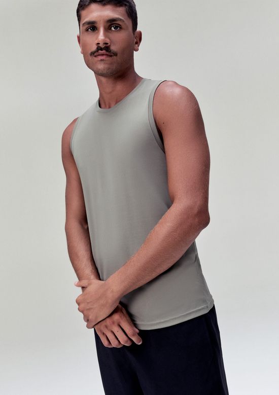 Foto do produto: Regata Esportiva Masculina Proteção UV 50+ - Verde