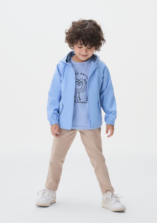 Foto do produto: Casaco Impermeável Infantil Menino Toddler - Azul