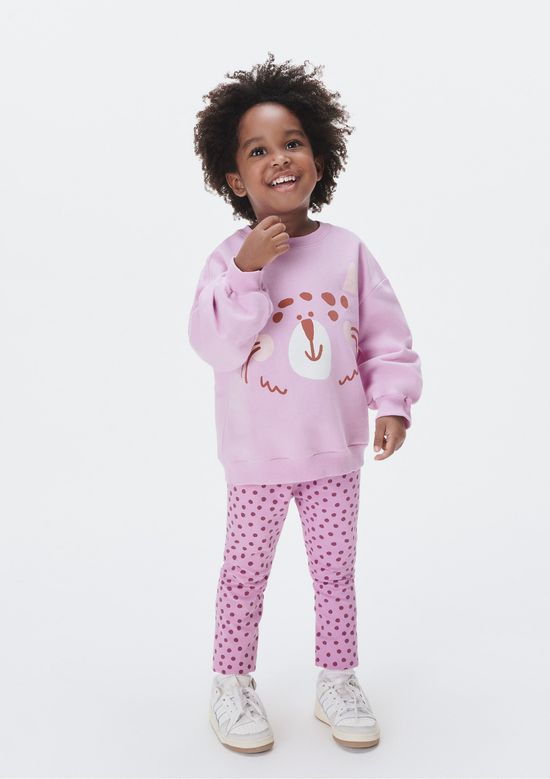 Foto do produto: Conjunto Infantil Menina Toddler Estampado - Rosa