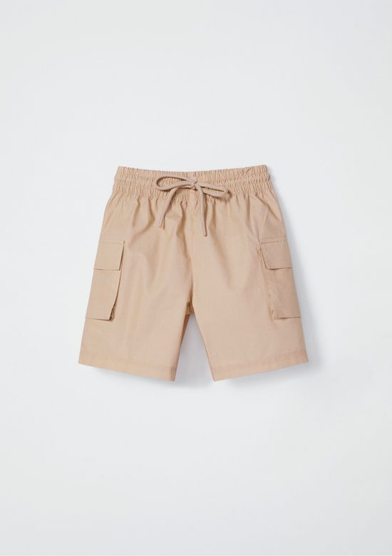 Foto do produto: Bermuda Cargo Infantil Menino Toddler - Marrom