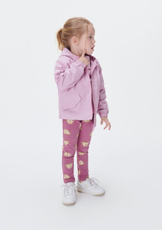 Foto do produto: Casaco Impermeàvel Infantil Menina Toddler - Rosa
