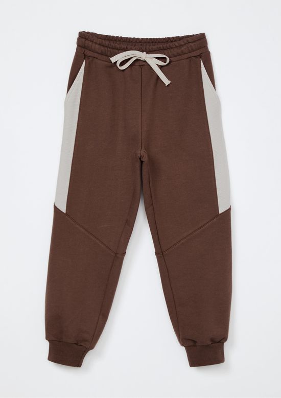 Foto do produto: Calça Jogger Infantil Menino - Marrom