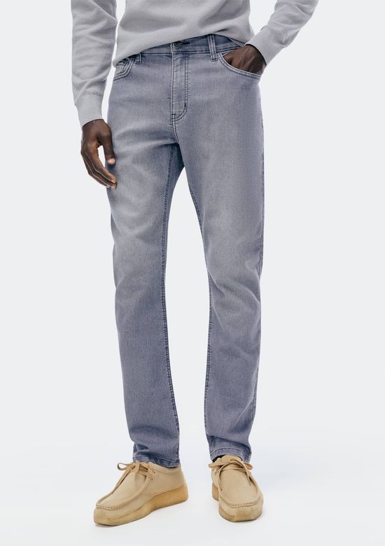 Foto do produto: Calça Jeans Masculina Slim - Cinza