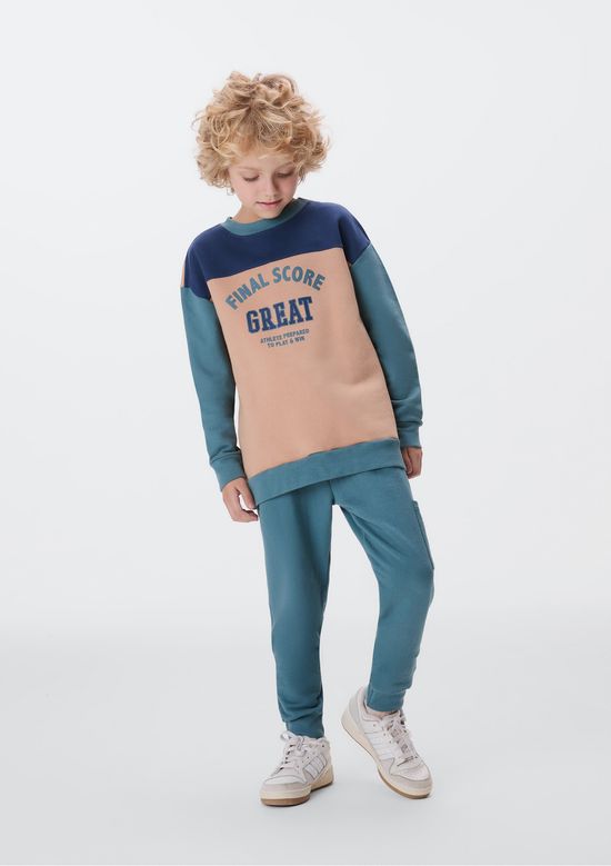 Foto do produto: Conjunto De Moletom Infantil Menino Com Estampa - Verde