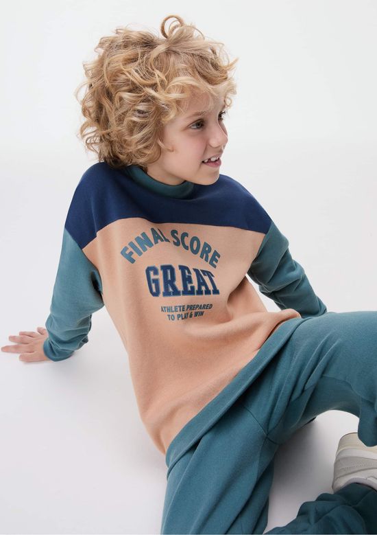 Foto do produto: Conjunto De Moletom Infantil Menino Com Estampa - Verde