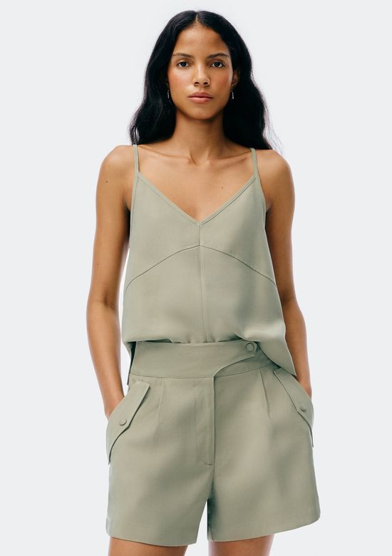 Foto do produto: Regata Feminina Alças Finas - Verde