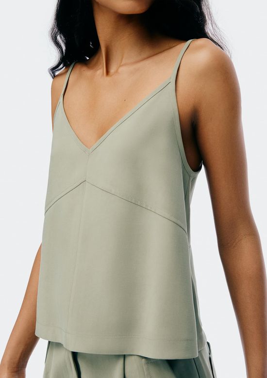 Foto do produto: Regata Feminina Alças Finas - Verde