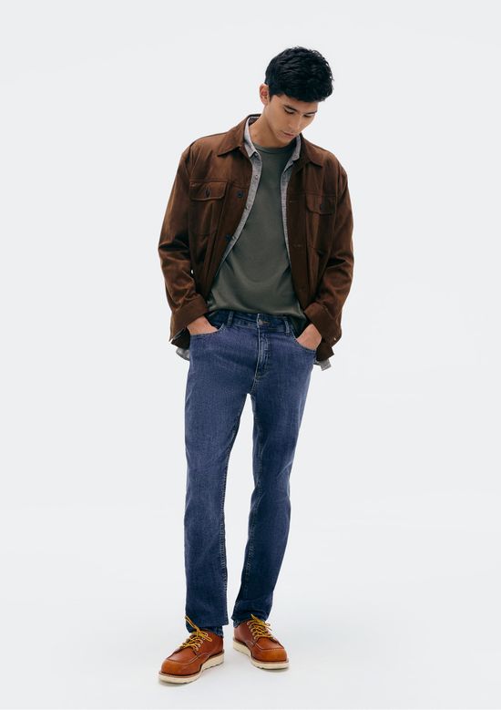Foto do produto: Calça Jeans Masculina Slim - Azul