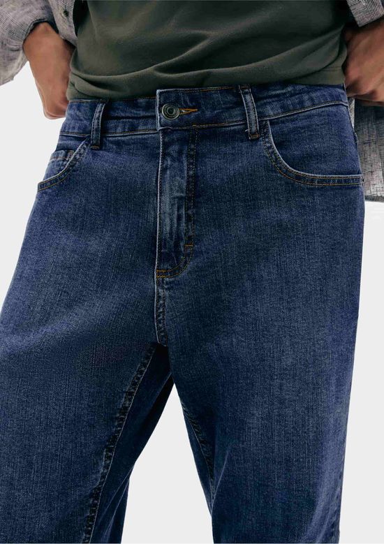 Foto do produto: Calça Jeans Masculina Slim - Azul