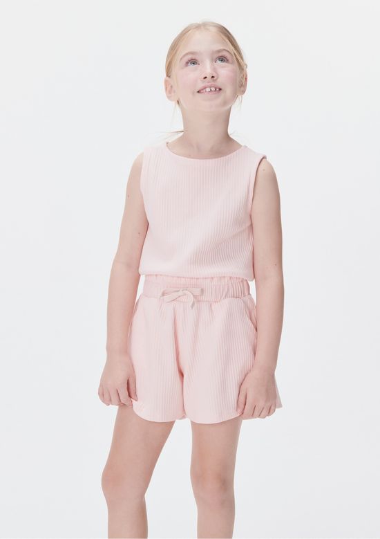 Foto do produto: Conjunto Curto Infantil Menina - Rosa