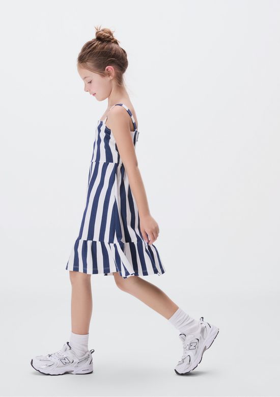 Foto do produto: Vestido Curto Infantil Infantil Estampado - Azul