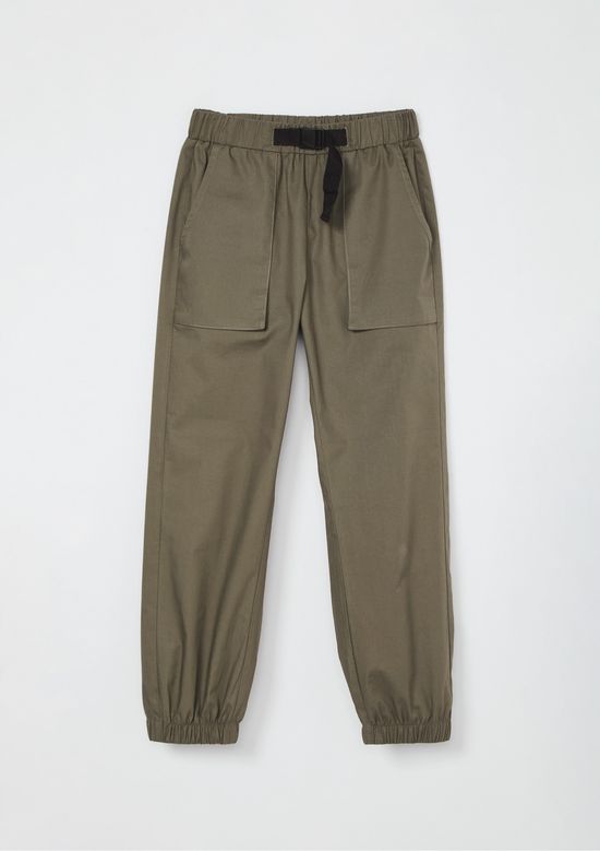 Foto do produto: Calça Jogger Infantil Menino Texturizada - Verde