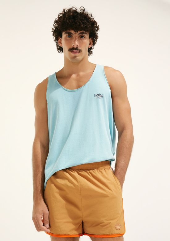 Foto do produto: Shorts Runner Cós Elástico Hering + Cosmo - Bege