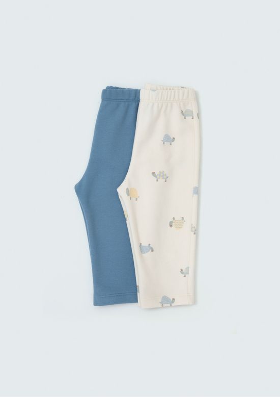 Foto do produto: Kit Com 2 Calças Bebê Menino Saruel - Multicolorido