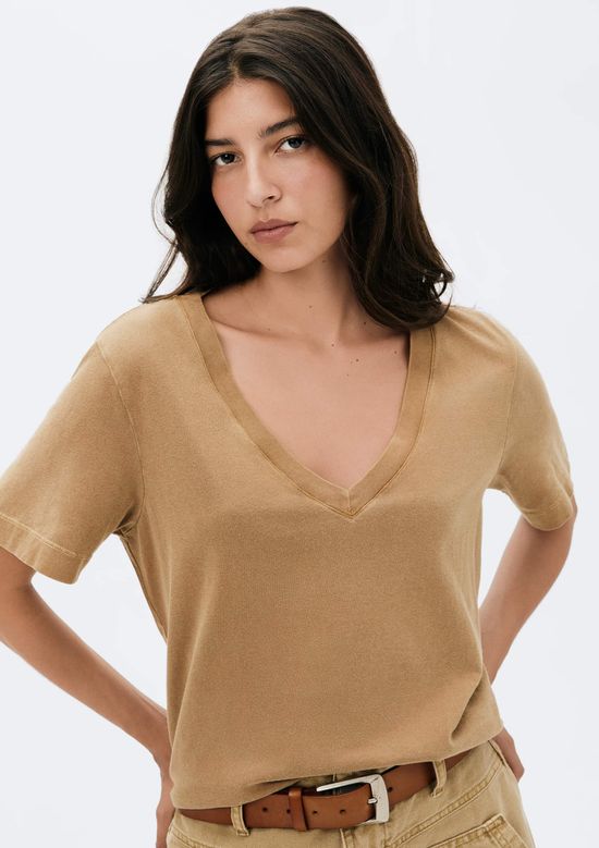 Foto do produto: Blusa Feminina Estonada - Marrom