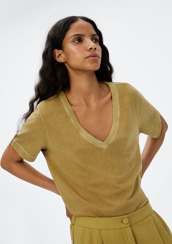 Foto do produto: Blusa Feminina Estonada - Caqui