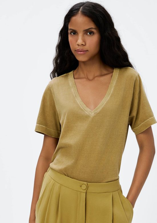 Foto do produto: Blusa Feminina Estonada - Caqui