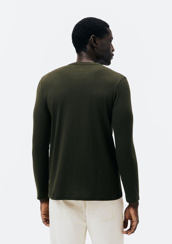 Foto do produto: Camiseta Masculina Manga Longa Com Estampa - Verde