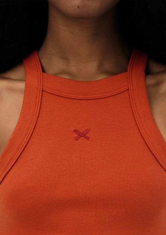 Foto do produto: Regata Feminina Hit Com Bordado - Laranja