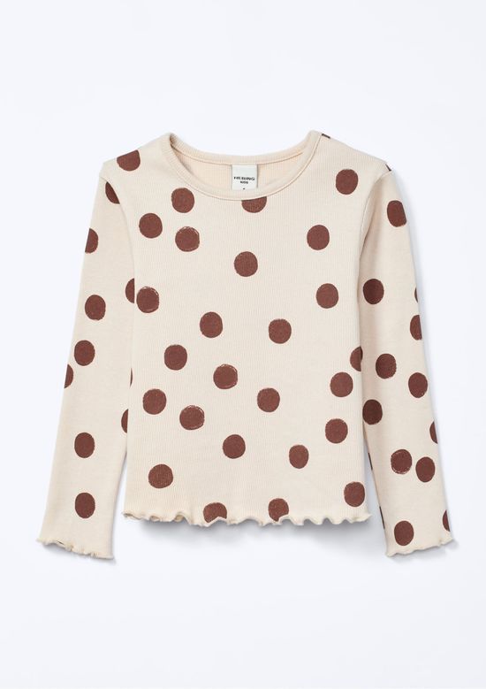 Foto do produto: Blusa Infantil Menina Toddler Estampada - Nude