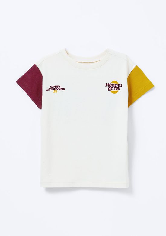 Foto do produto: Camiseta Infantil Menino Toddler Oversized - Off white