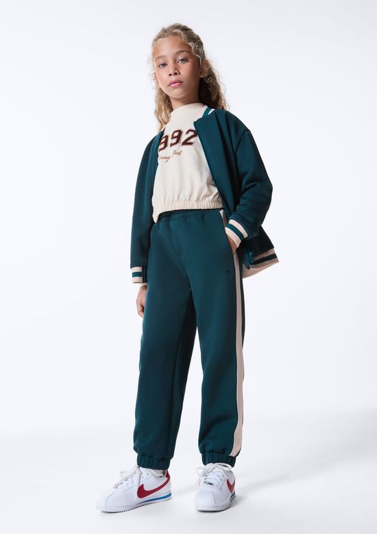 Foto do produto: Calça Infantil Jogger Cós Elástico - Verde