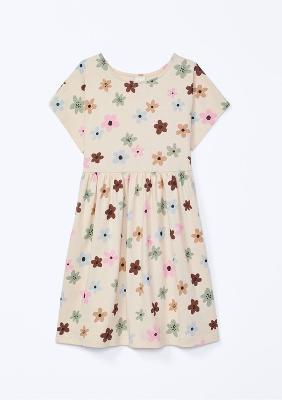 Foto do produto: Vestido Curto Infantil Estampado - Nude