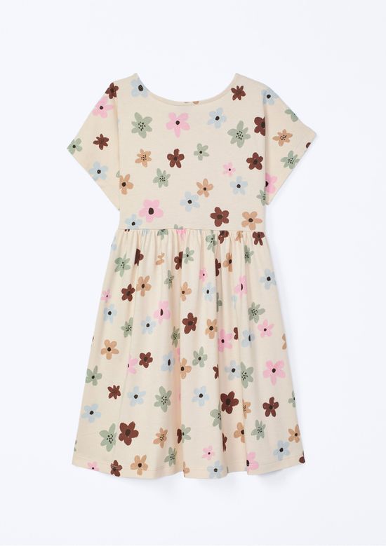 Foto do produto: Vestido Curto Infantil Estampado - Nude