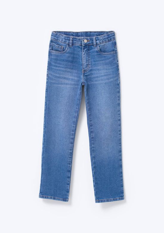 Foto do produto: Calça Jeans Infantil Menino Slim - Azul